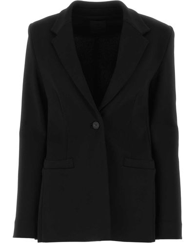 Givenchy Viscose Blazer - Black