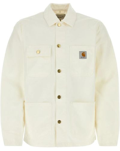 Carhartt Cotton Detroit Jacket - White