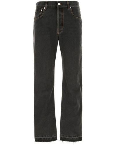 Alexander McQueen Black Denim Jeans