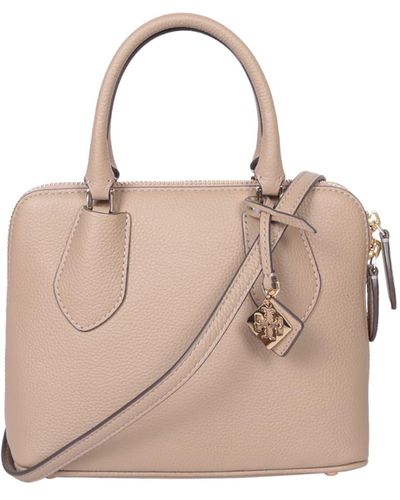 Tory Burch Swing Taupe Bag - Pink
