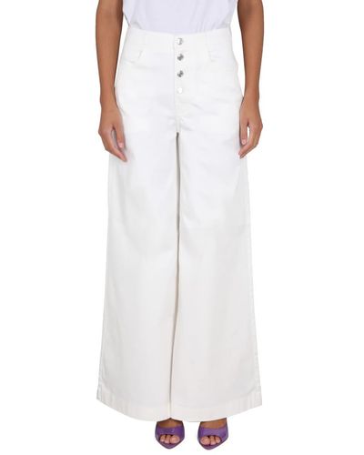 Department 5 Yoko Extraflare Pants - White