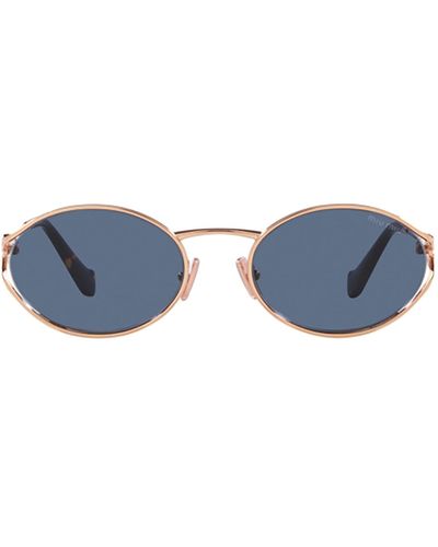 Miu Miu Mu 52Ys Sunglasses - Blue