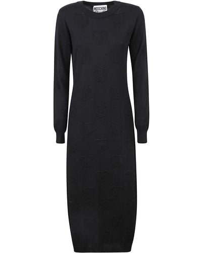 Moschino Long-Length Dress - Black