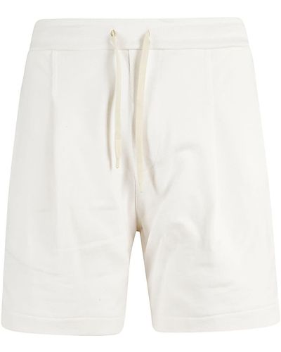 A PAPER KID Sweatershorts - White