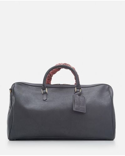 Golden Goose Duffle Bag Smooth Calfskin Leather - Gray