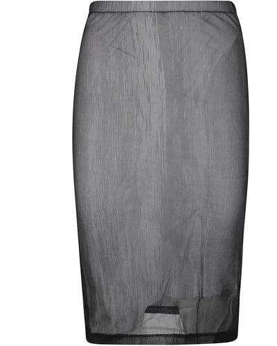 MM6 by Maison Martin Margiela Skirts - Grey