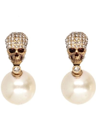 Alexander McQueen Earrings Jewelry - Metallic
