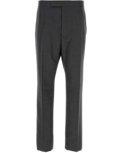 Thom Browne Graphite Wool Pant - Black