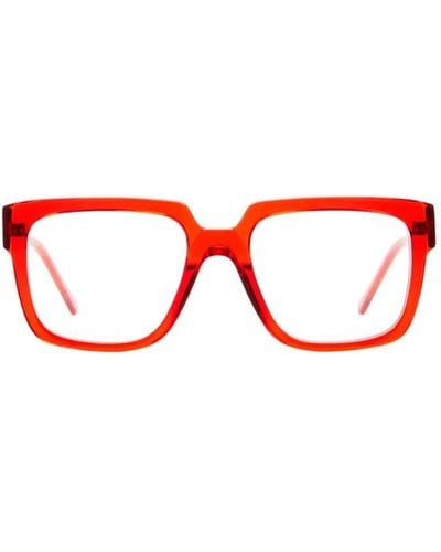 Kuboraum Maske K3 Rd Glasses - Red
