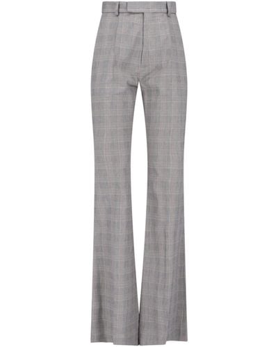 Vivienne Westwood 'ray' Bootcut Trousers - Grey