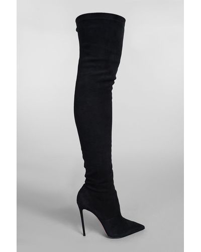 Le Silla Eva 120 High Heels Boots - Black