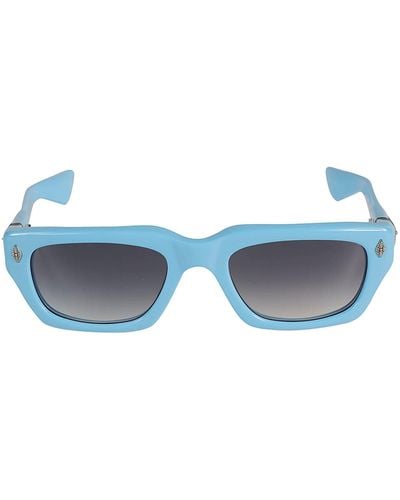 Chrome Hearts Rectangle Classic Sunglasses - Blue