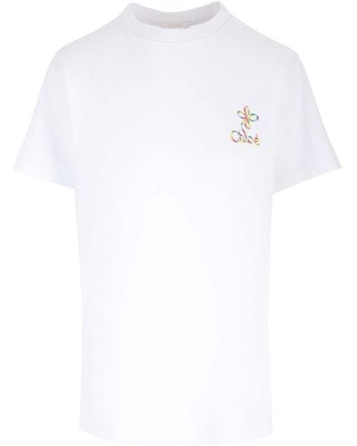 Chloé Signature T-Shirt - White