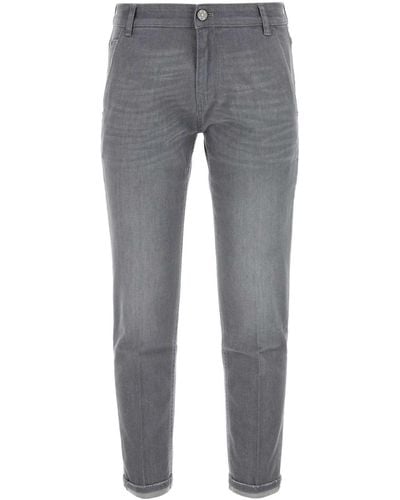 PT01 Stretch Denim Indie Jeans - Gray