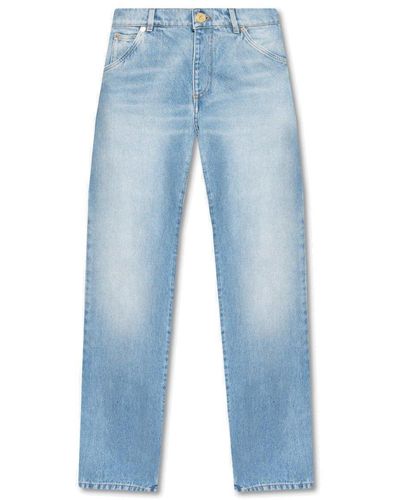 Balmain Straight-Leg Jeans - Blue