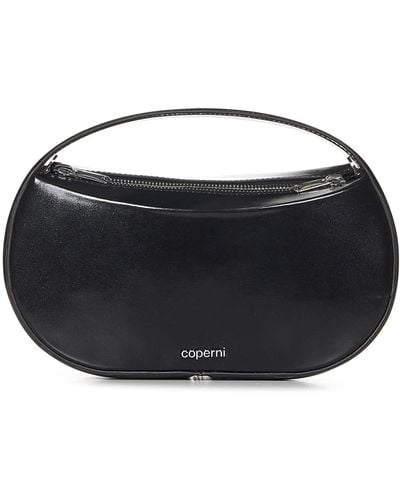 Coperni Small Sound Swipe Handbag - Black