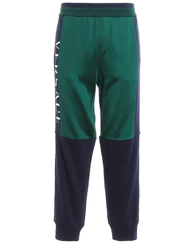 Versace Logo Lounge Pants - Green