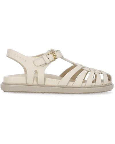 Marni Sandals Beige - White