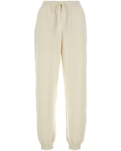 Prada Wool Sweatpants - White