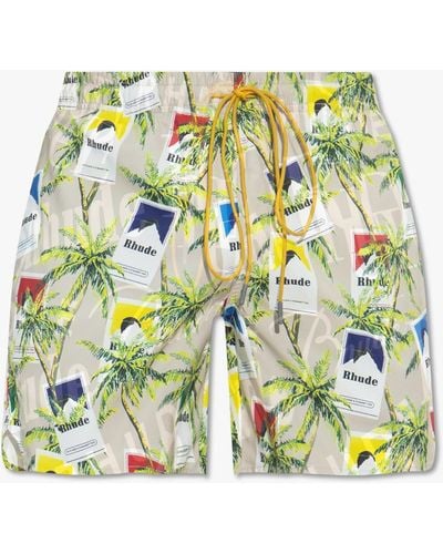 Rhude Patterned Swim Shorts - Multicolour