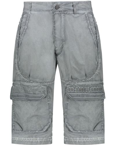 44 Label Group Techno Fabric Bermuda-Shorts - Grey
