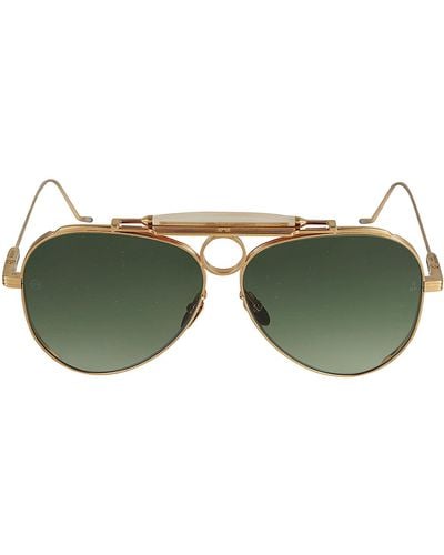 Jacques Marie Mage Gonzo Sunglasses - Green