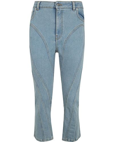 Mugler Pa0426 Jeans Clothing - Blue