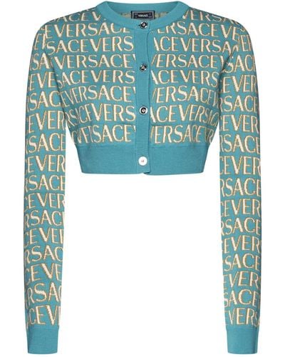 Versace Sweaters - Blue