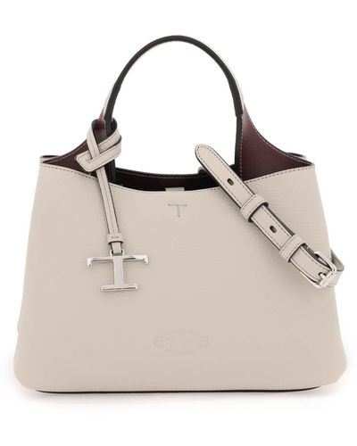 Tod's Leather Handbag - Natural