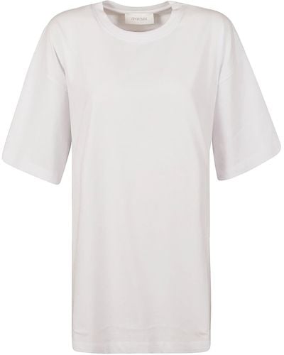 Sportmax Blocco Oversized T-Shirt - White