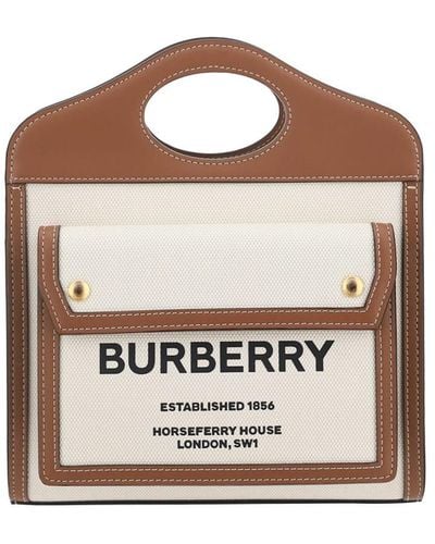 Burberry Pocket Bag - White