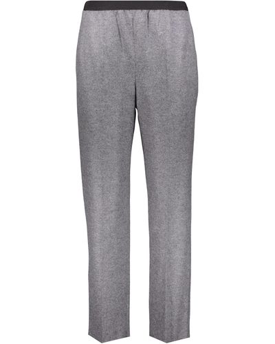 Agnona Long Trousers - Grey
