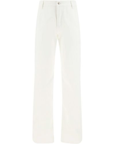 Alexander McQueen Worwear Jeans - White