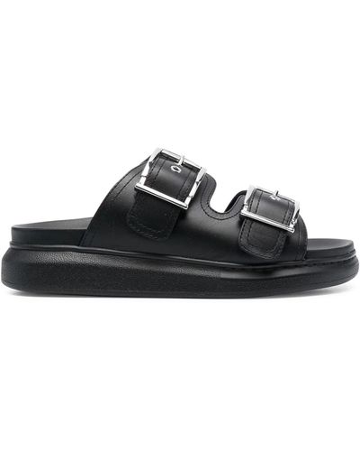 Alexander McQueen Slippers Shoes - Black