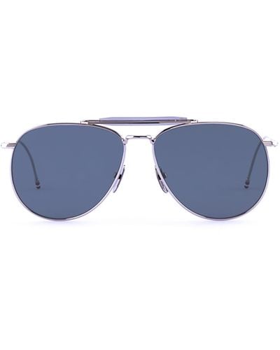 Thom Browne Ues015A/G0001 Sunglasses - Blue