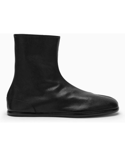 Maison Margiela Tabi Black Leather Boot
