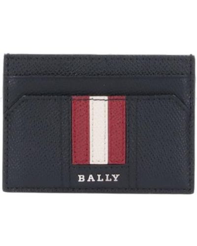 Bally "thar" Card Holder - Blue