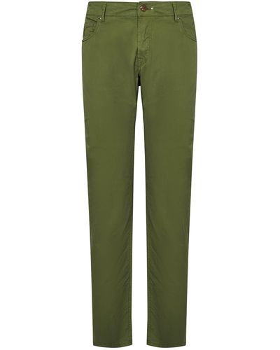 Hand Picked Orvieto Trousers - Green