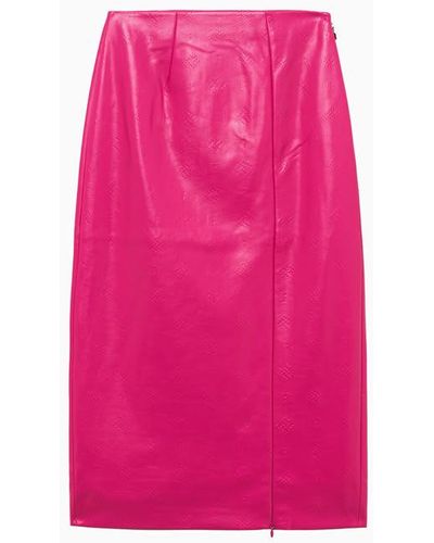 ROTATE BIRGER CHRISTENSEN Rotate Leeds Pencil Skirt - Pink
