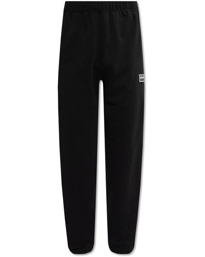 KENZO Sweatpants With Logo - Black