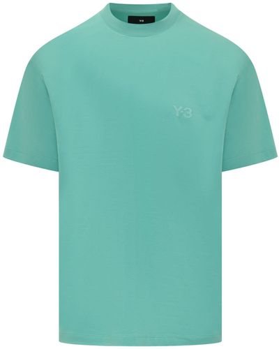 Y-3 T-Shirt With Logo - Green
