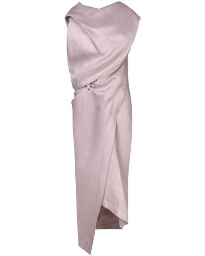 Issey Miyake Drapared Dress - Pink