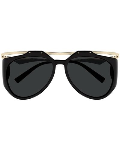 Saint Laurent Sl M137 001 Sunglasses - Black