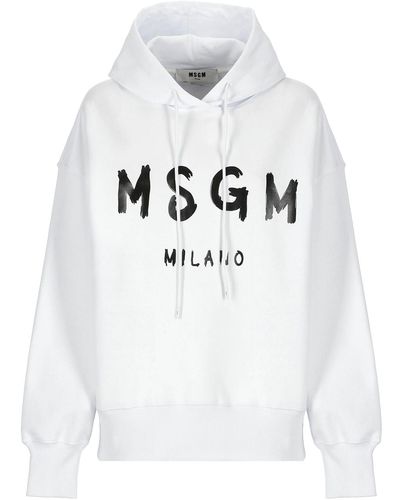 MSGM Jumpers White