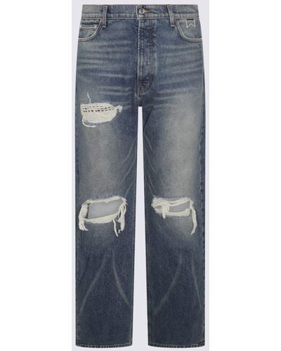Rhude Denim Used Jeans - Blue