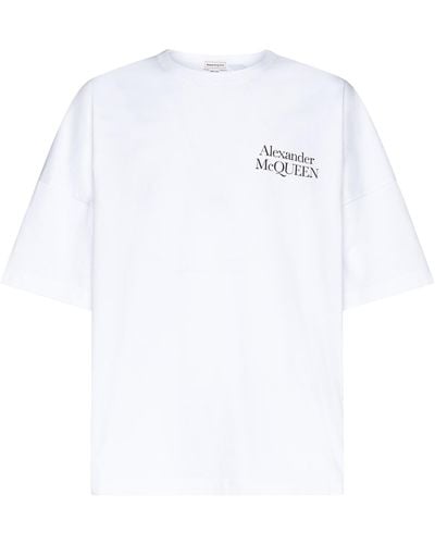 Alexander McQueen T-shirts And Polos - White