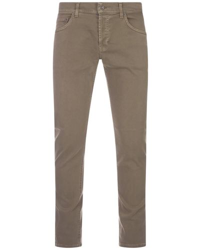 Dondup Mius Slim Fit Jeans - Grey