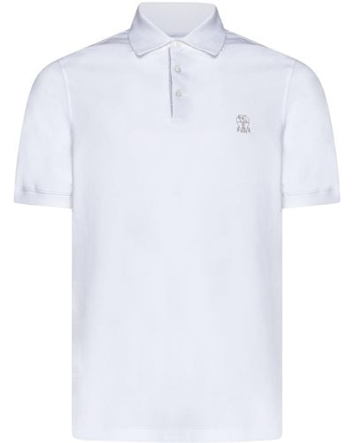 Brunello Cucinelli T-shirts And Polos - White