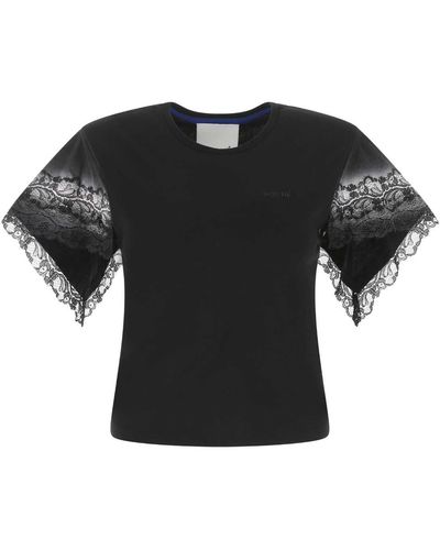 Koche T-shirt And Top - Black