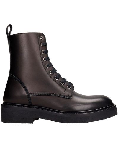 Amiri Leather Boots - Black